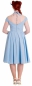 Preview: Hell Bunny Eveline Dress Sky Blue, Rockabilly, Petticoat