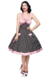 Preview: Belsira Polka Schwingkleid - Rosa