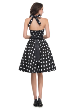 Grace Karin Polka Dot Schwarz/Weiß