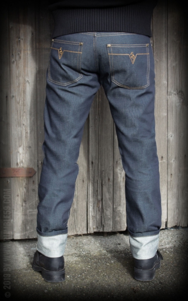 Jeans Male Slim Fit RAW Selvage Denim